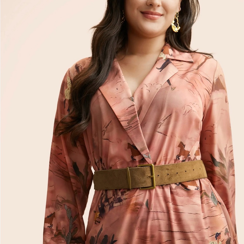 Bloomchic Vintage Metal Buckle Belt Size 4 - Picture 3 of 5